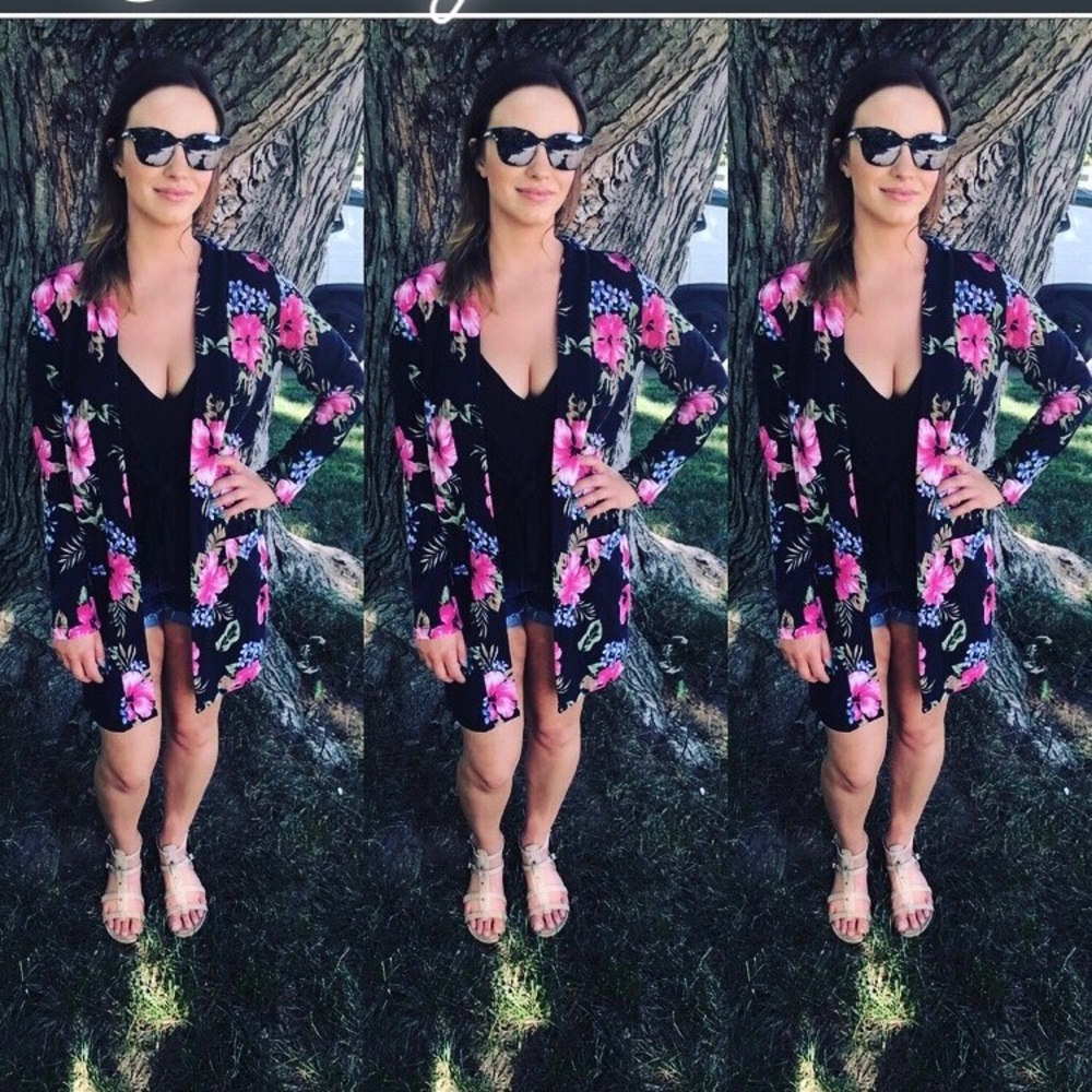 Floral Cardigan